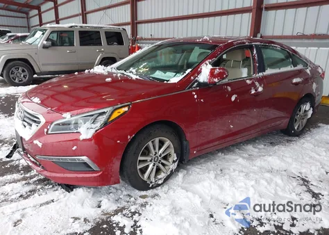 2015 Hyundai Sonata Se from USA, damaged, VIN 5NPE24AF8FH245800